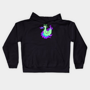 Gilbert the Fire Breathing Chicken of Doom (Halloween Version) Kids Hoodie